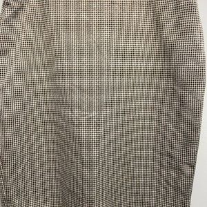 Express high rise plaid skirt